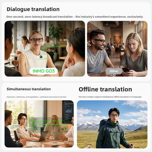 AI Glasses Real-time Simultaneous Translation