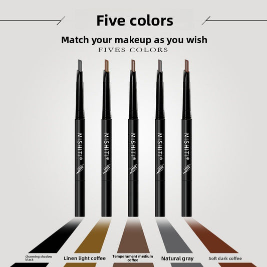 Automatic Rotating Dual-ended Eyebrow Pencil