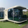 China Factory Mobile Luxury Capsule Homes House Hotel Container House With Bathroom Shower Outdoor